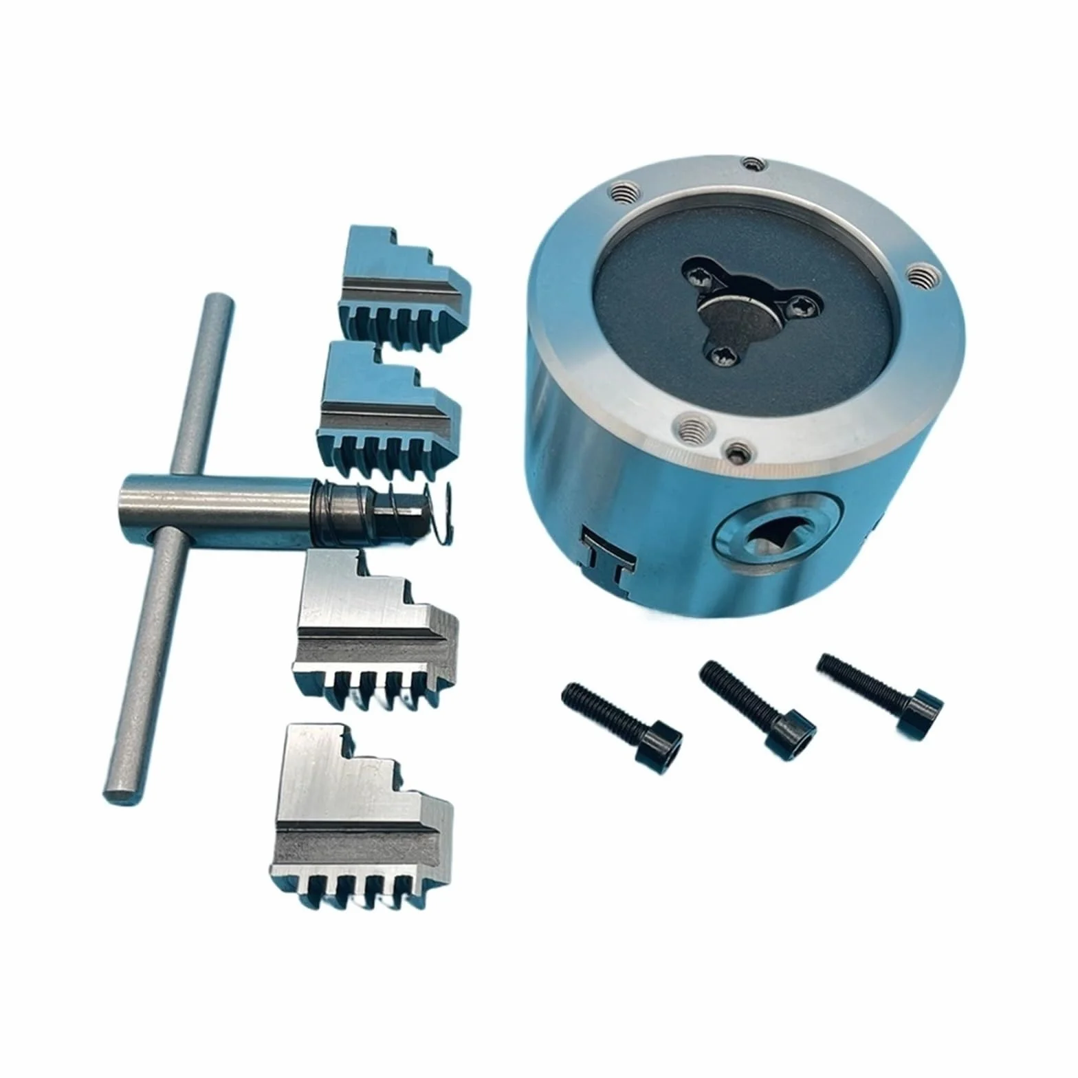Mini Chuck 80mm Chuck K12-80 Autocentrante 4 Griffe Manuale Mini Chuck