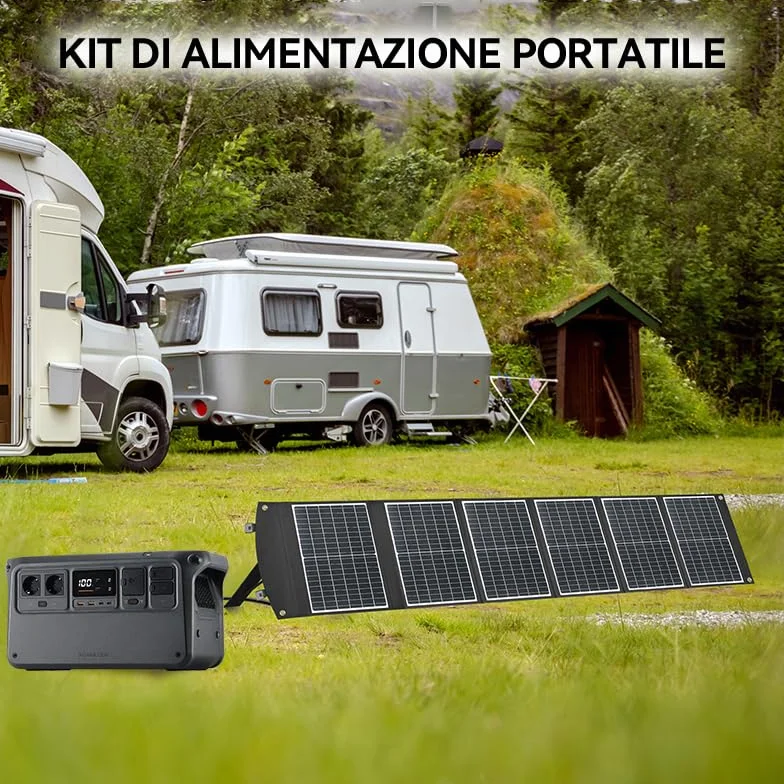 Pannello solare pieghevole 100 W DJI Power Adaptermodul MPPT Power 1000 Power 500 Power 1000Mini