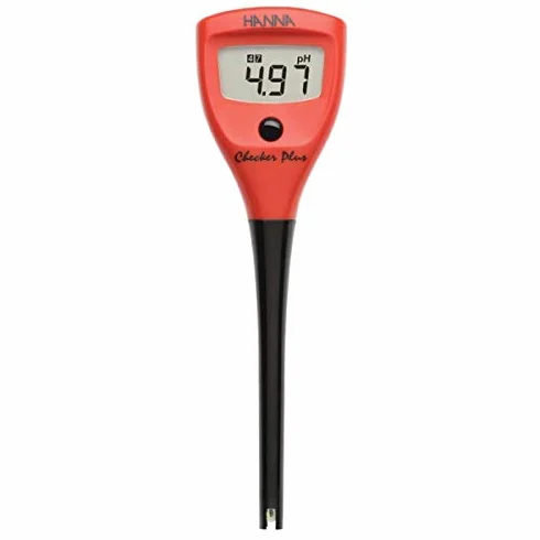 pH Checker Plus Hanna Instruments, Tester di pH con elettrodo rinnovabile, risoluzione 0,1