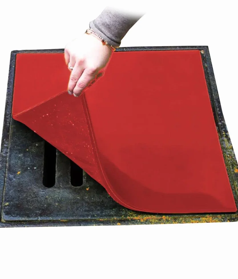 Tappetino copritombino Safemax per ADR, super aderente, flessibile, riutilizzabile. cm. 60x60, spessore 8 mm