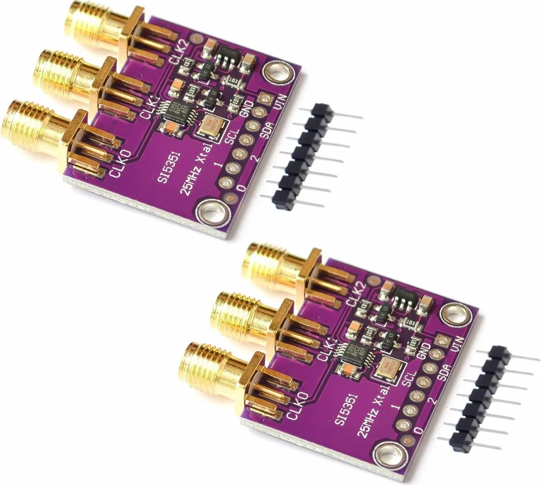 2pcs CJMCU-5351 Si5351A Si5351 Clock Generator Breakout Board Signal Generator