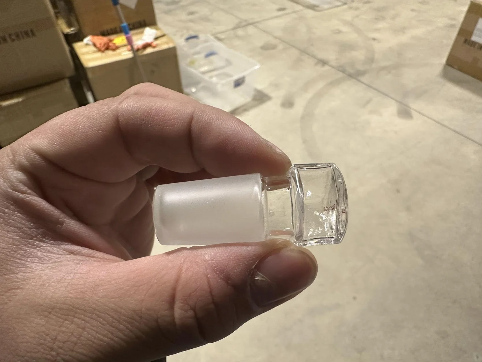 Stonylab Tappo Vetro Cavo Testa Esagonale per Giunto Esterno 24/40, 5 Pezzi