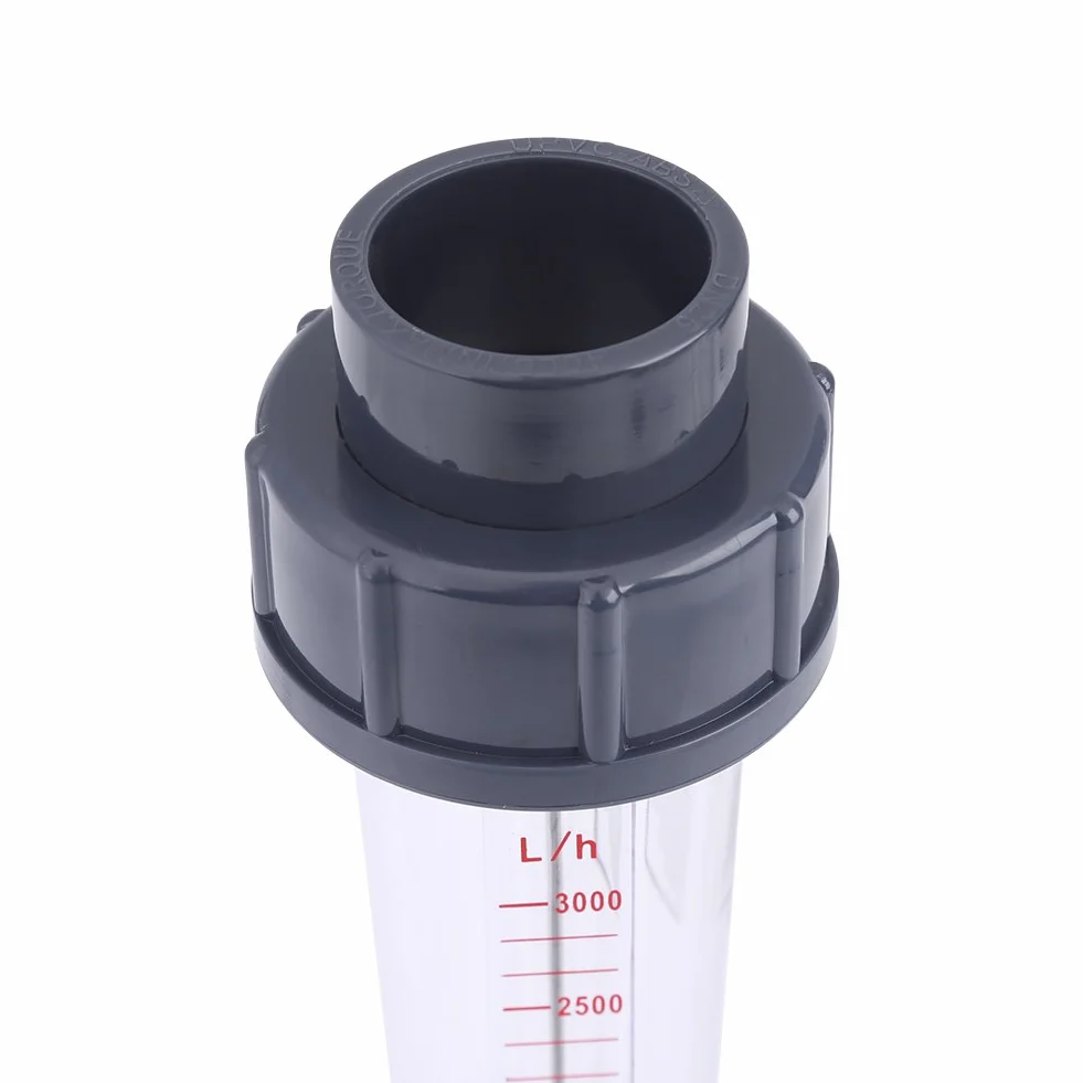 LZS-25 Misuratore di portata a tubo 300-3000L/H Acqua Rotametro per liquido strumento chimico