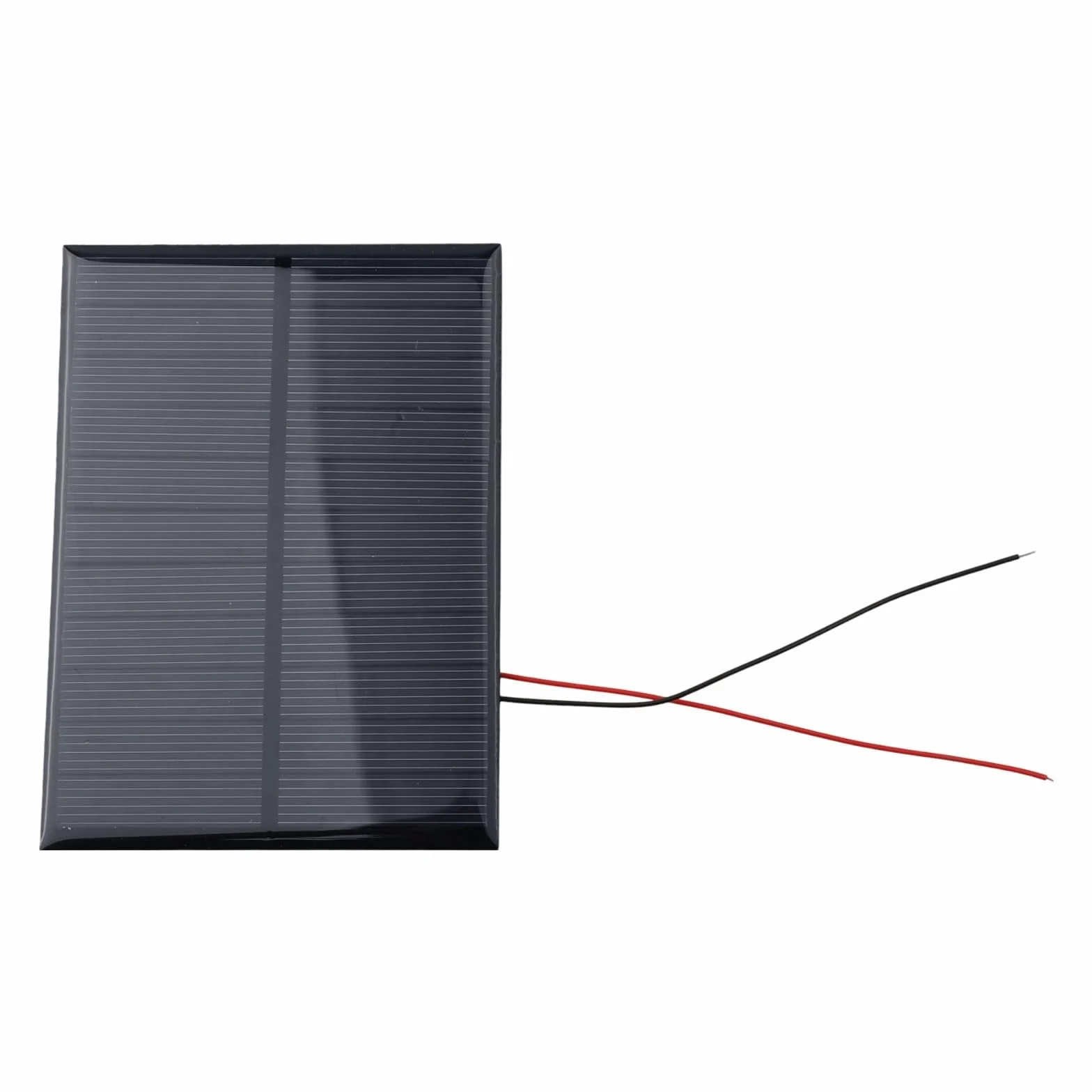 Kit di 5 pannelli solari fotovoltaici da 5 V 200 mA, 110 x 80 mm con filo da 10 cm, per mini caricabatterie a energia solare per progetti fai da te