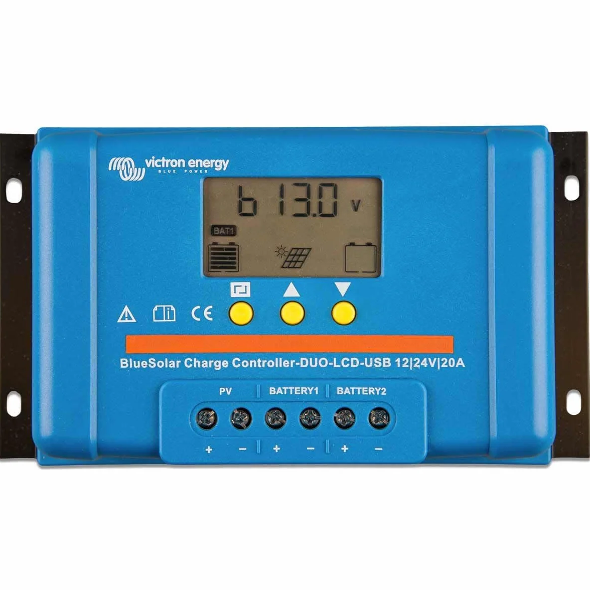BLUESOLAR PWM Duo-LCD&USB 12/24V-20A