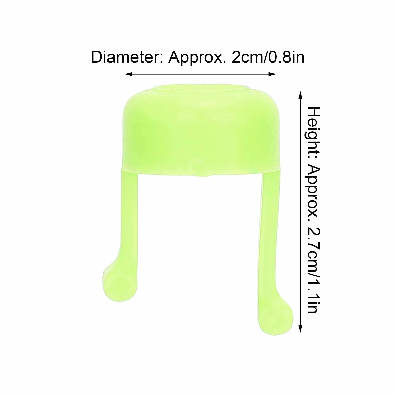 Supporto per Flacone Collirio Portatile 2 Pezzi, Dispositivo di Guida per Flacone Collirio, Applicatore di Aiuto per Collirio, Strumento Pratico per Flacone Collirio