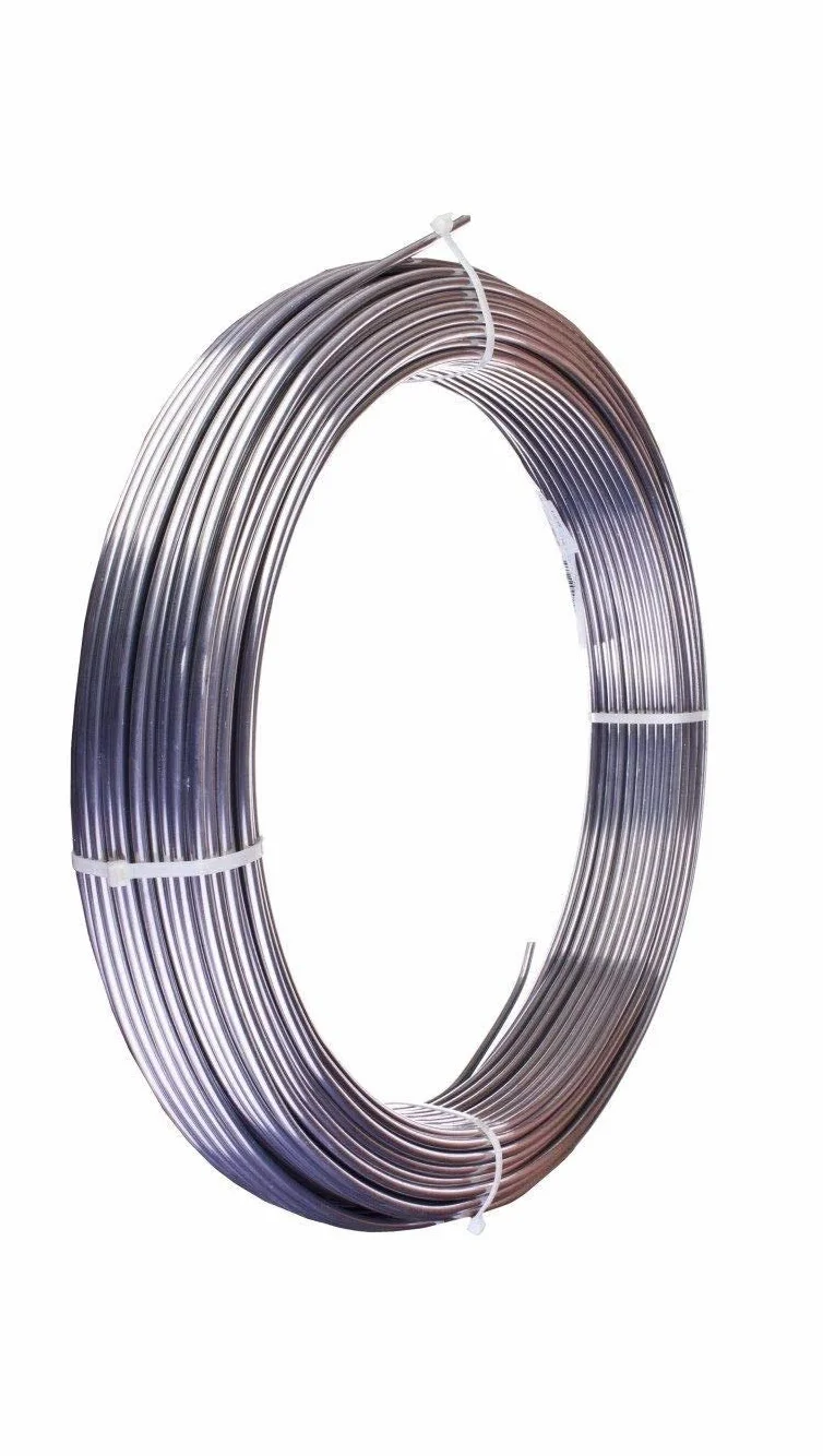 Filo rotondo in alluminio, 8 mm, protezione contro i fulmini AlMgSi – 25 metri