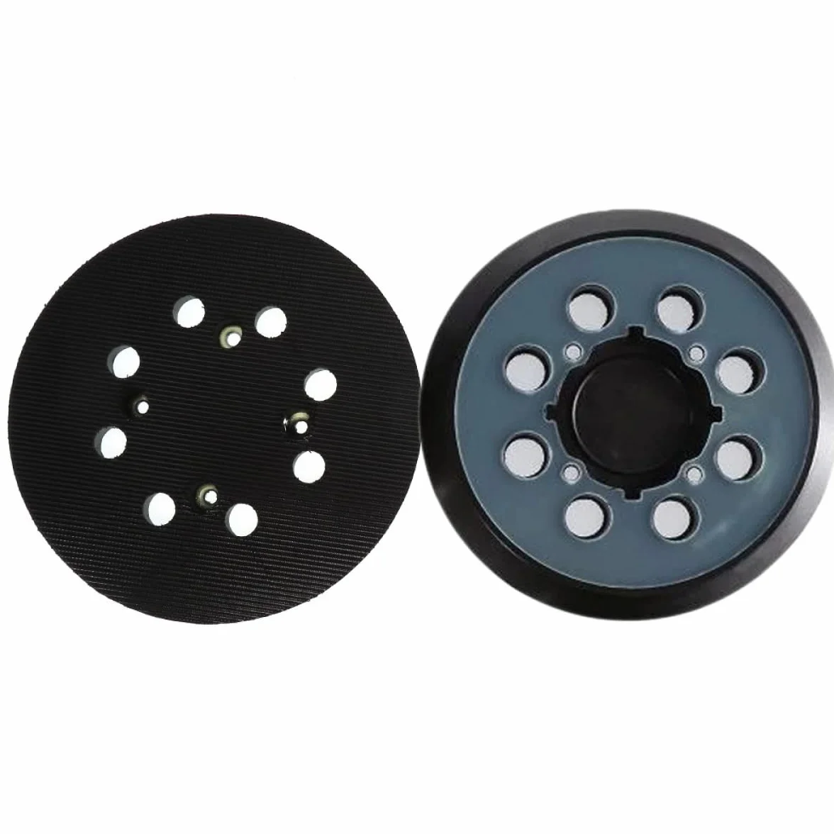 DAZZLEEX Protezione per cuscinetti di supporto, 3 pezzi, 125 mm, 8 fori, per levigatrice DWE6423