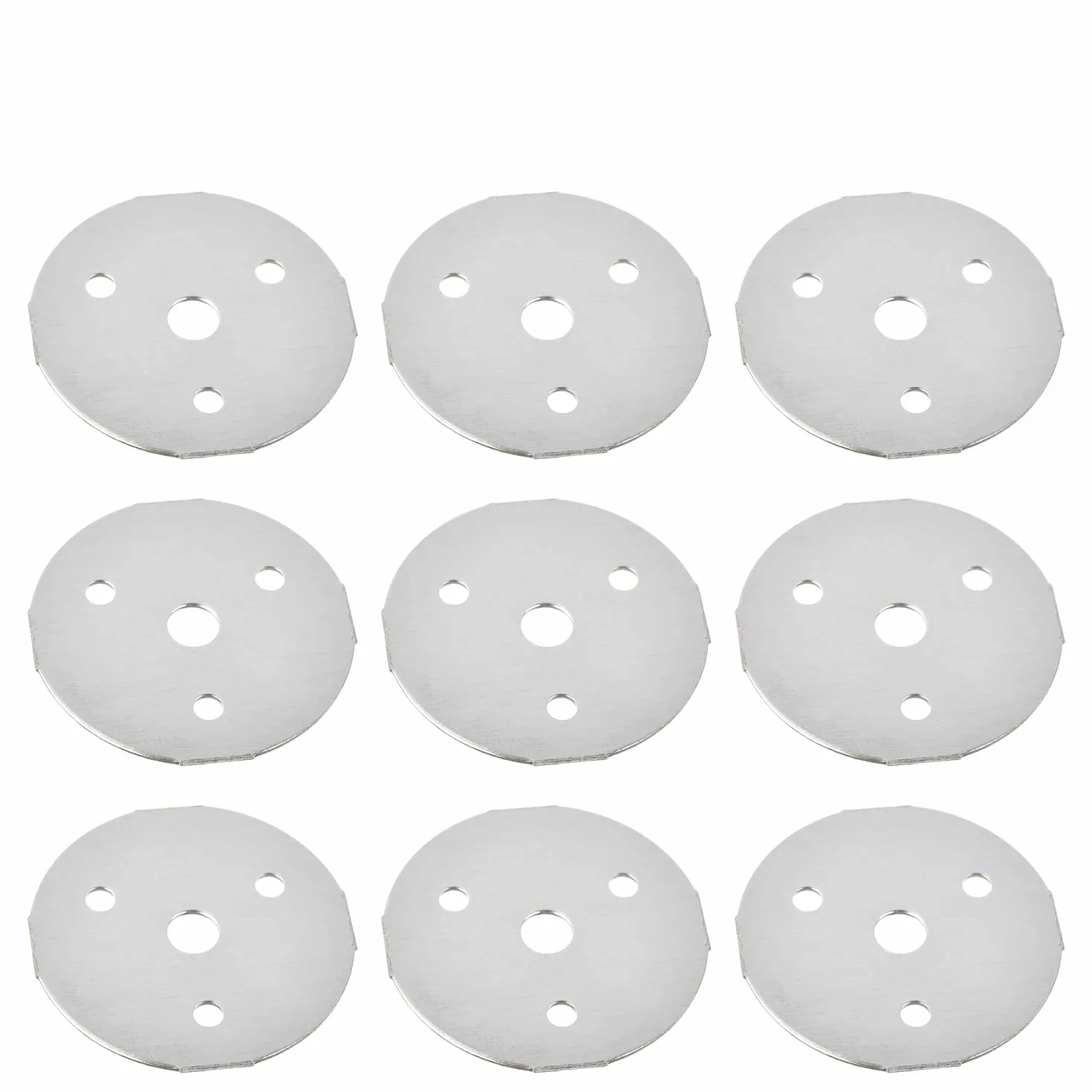 Othmro - Scheda LED rotonda in alluminio, 3 W, chip SMD 5730, 300 mA, bianco puro, 6500 K, pezzo di ricambio, diametro 40 mm, 15 pezzi