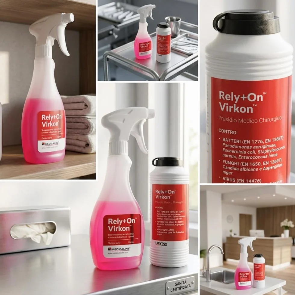 Rely+On Virkon, disinfettante di alto livello per superfici, da 500 grammi