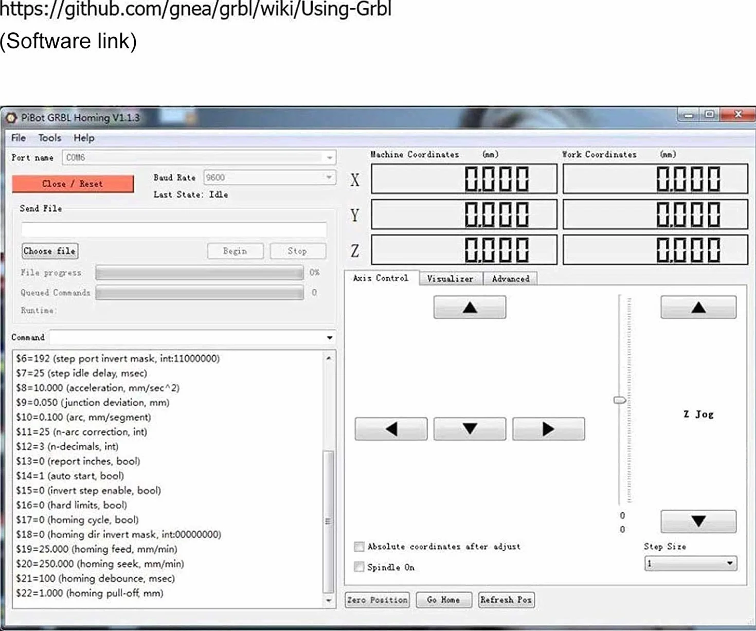 GRBLplanche Controller Pannello di Controllo 3 Assi per DIY CNC 3018 1610 2418