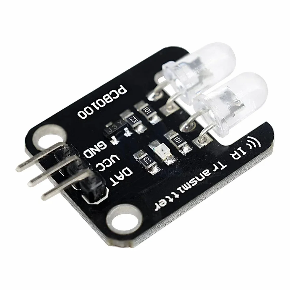 2 pz 2 Canali Blocchi Elettronici Trasmettitore A Infrarossi Modulo Trasmettitore IR Per Arduino Board 2CH