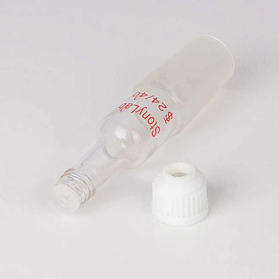 StylLab Termometro Adattatore con Giunto 24/40, Altezza 80mm per Distillazione