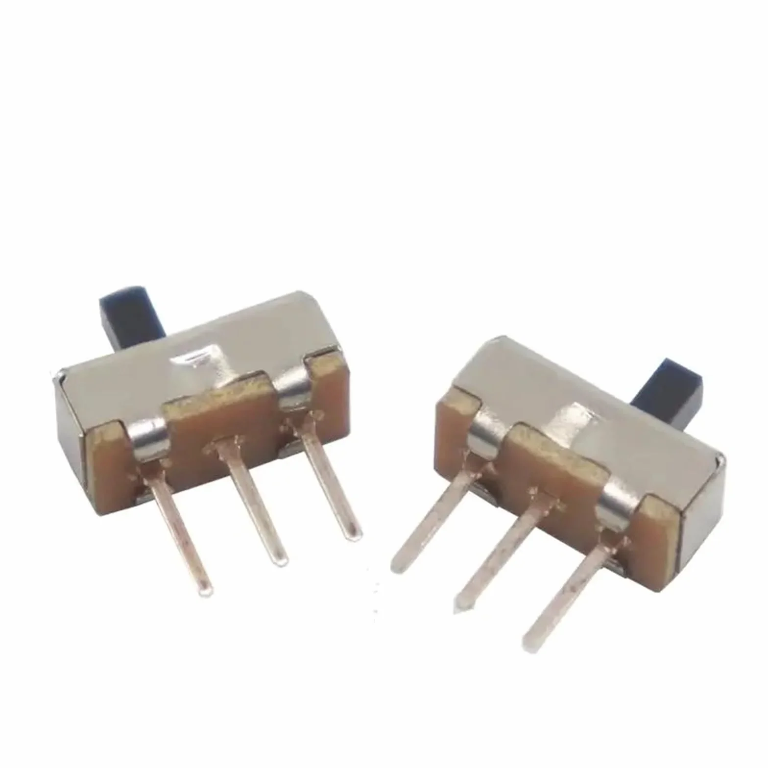 Interruttore a bilanciere, Manopola alta Vert Micro Mini Interruttore a levetta on-off a scorrimento 3 pin 1P2T 2Pos Maniglia mm 10/30/50 pezzi