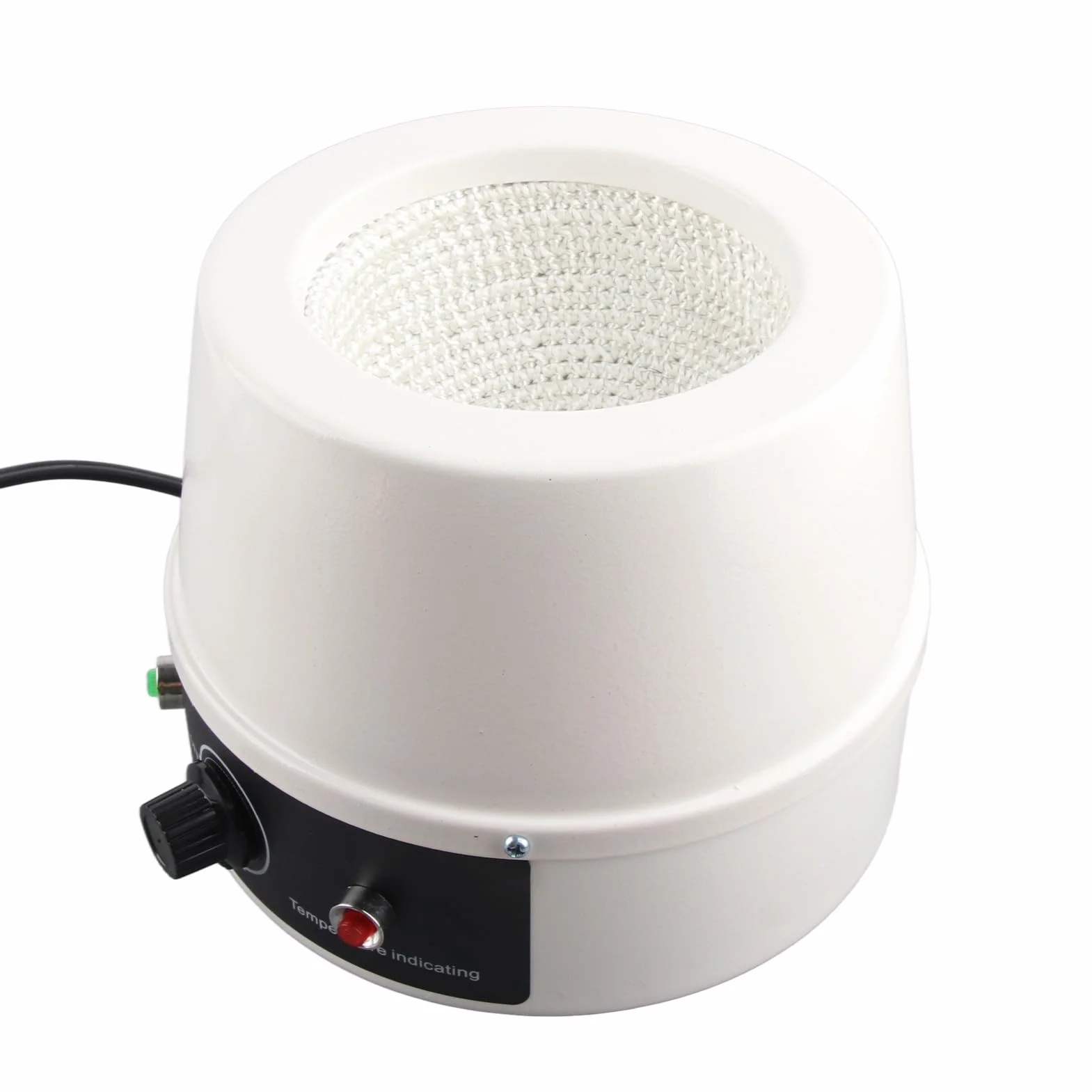 Akozon 500 ml/1000 ml riscaldamento elettrico mantello laboratorio termostatico giacca controllo della temperatura (500 ml 250 W spina UE 220 V) giacca, 300 W agitatore magnetico cappotto (spina 500 m
