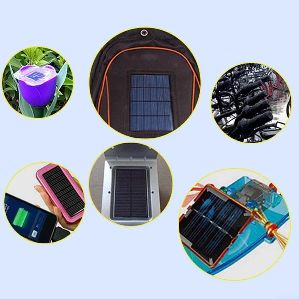 20pcs Mini Pannello Solare Cella 0 5V 160mA per FAI DA TE Progetti di Energia Efficiente Generazione di Energia