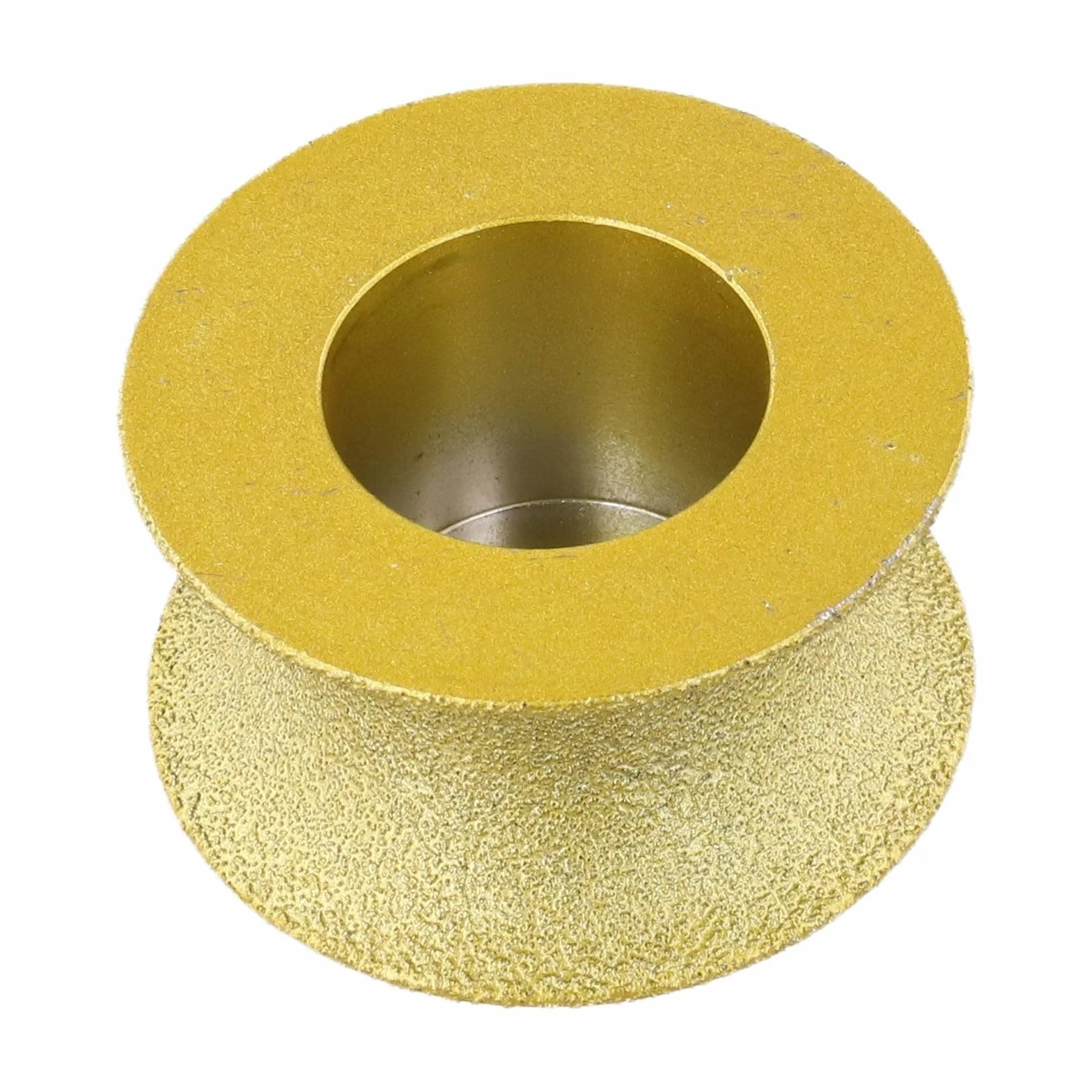 Mola a testa tonda brasata sottovuoto 74 x 20 mm per l'uso su superfici dure in pietra e vetro in lavori di costruzione (15 mm)