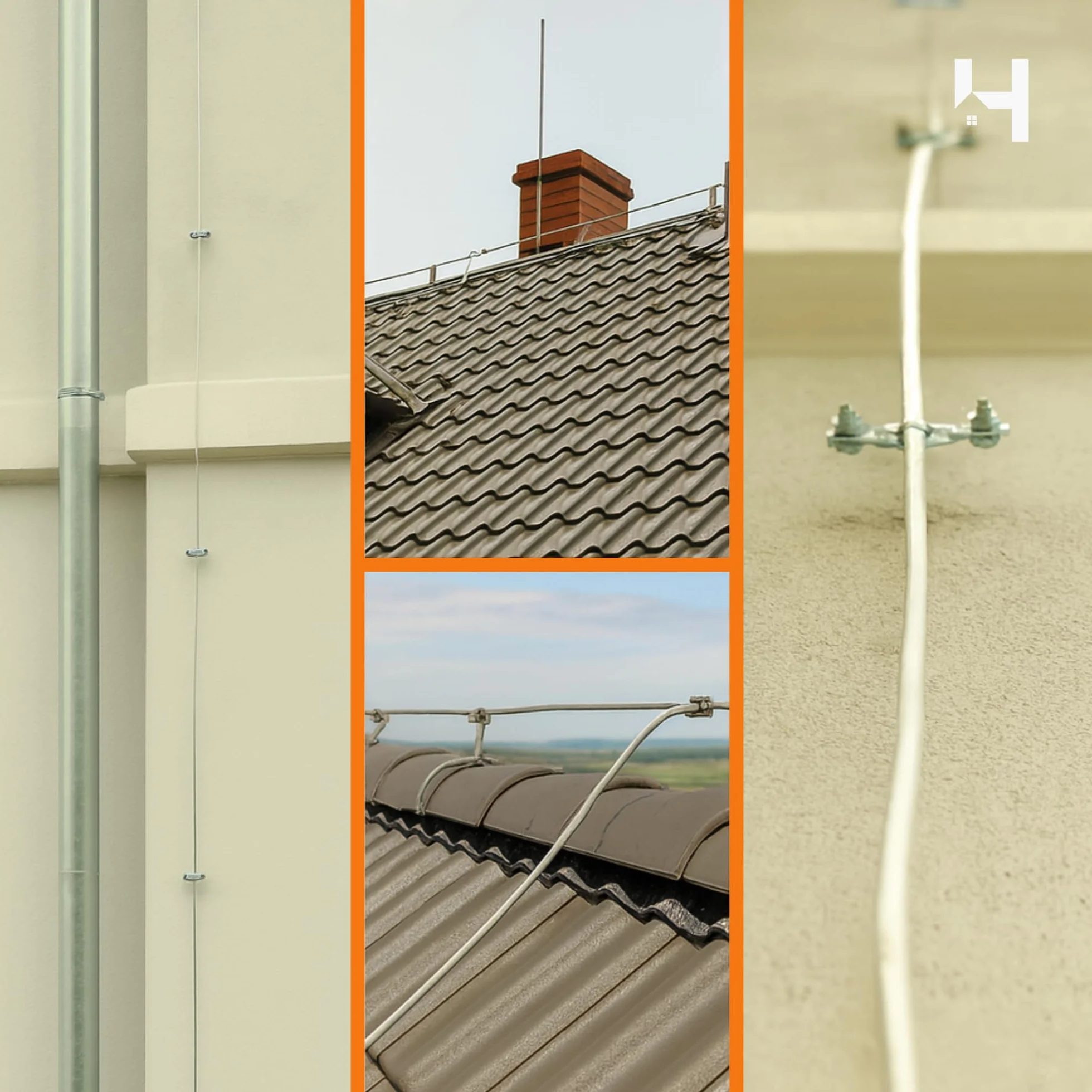HausHeld® 100 metri di filo rotondo in alluminio fi 8 mm I filo di terra I protezione dai fulmini AlMgSi – al metro I leggero e flessibile