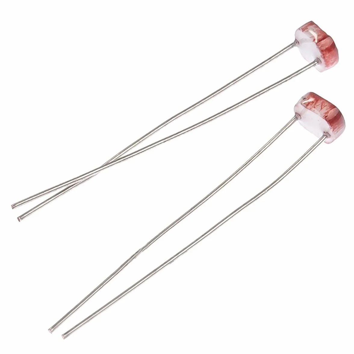 100 Pezzi 5528 Resistore dipendente dalla Luce 5 mm Fotoresistore sensibile alla Luce Compatibile con Raspberry