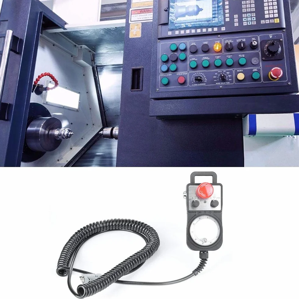 Controllore di movimento CNC, scheda di interfaccia USB verde a 5 assi Scheda di controllo movimento CNC con volantino, di controllo movimento Linkage