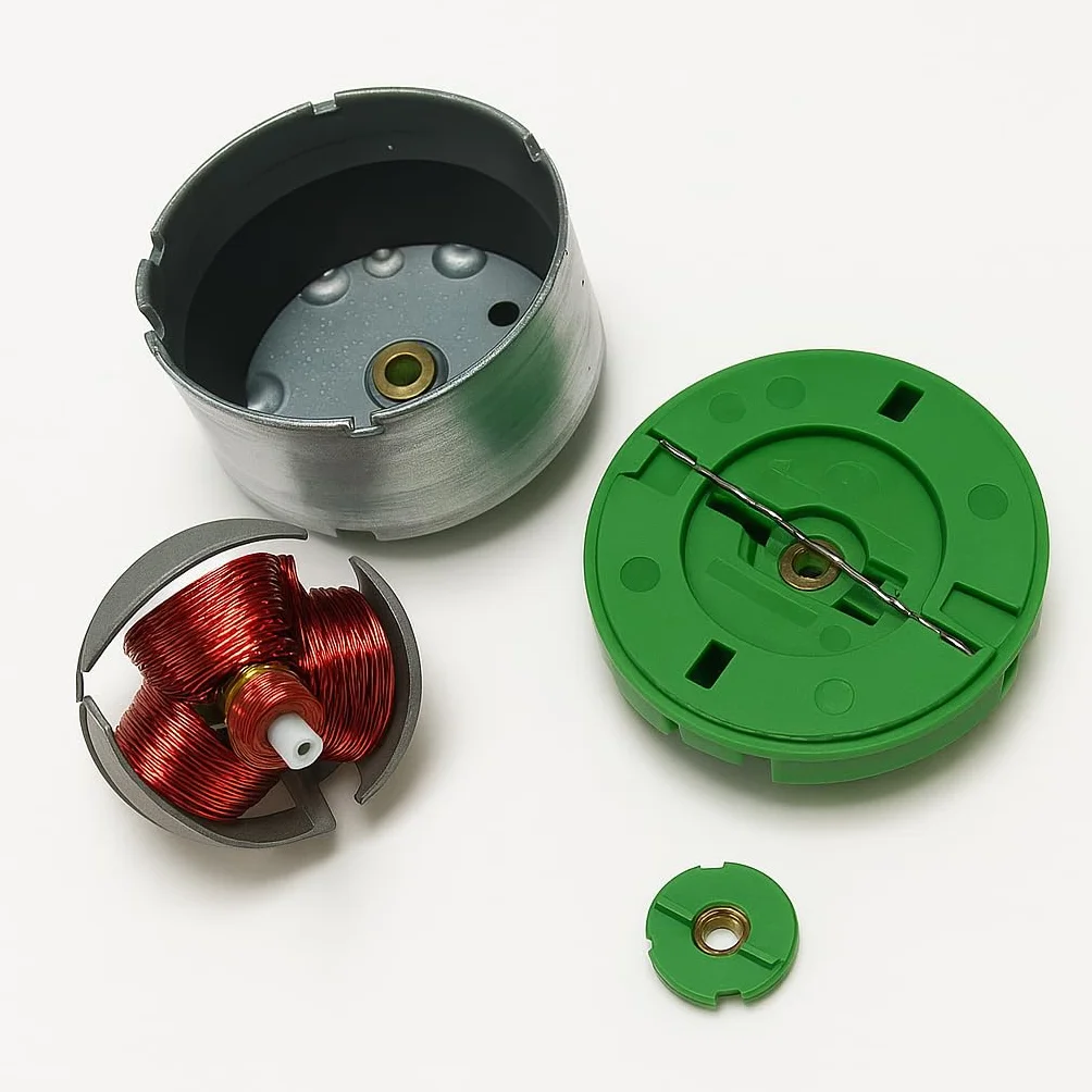 Mini Motore DC 6V-12V 3000RPM Cilindrico con Bobina di Rame