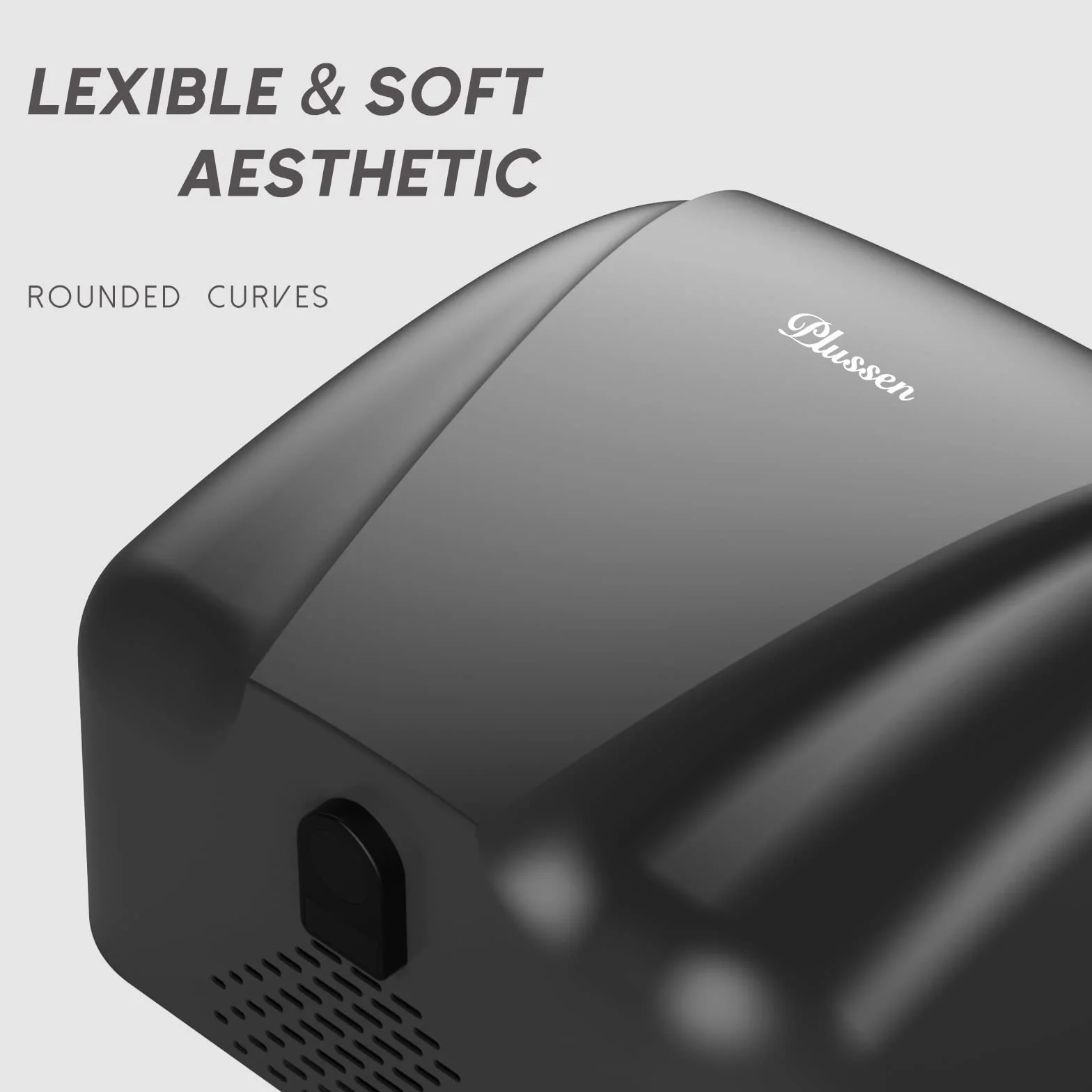 Professionale Asciugamani Elettrico Automatico con fotocellula, Design Elegante Finitura in Acciaio Inox Asciugatura Rapida 7-10 Secondi,1800W