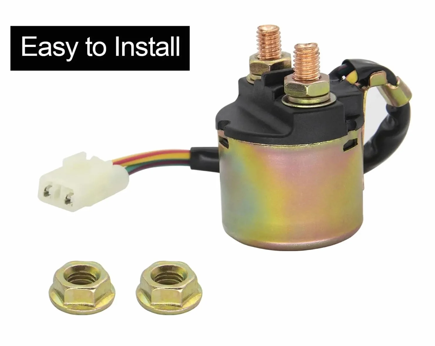 Scheda modulo relè, modulo relè di tensione, 2 pz Relè Solenoide di Avviamento Compatibile for TRX90 TRX300 TRX350 TRX400 TRX420 TRX450 TRX450ES TRX500 TRX650 TRX680