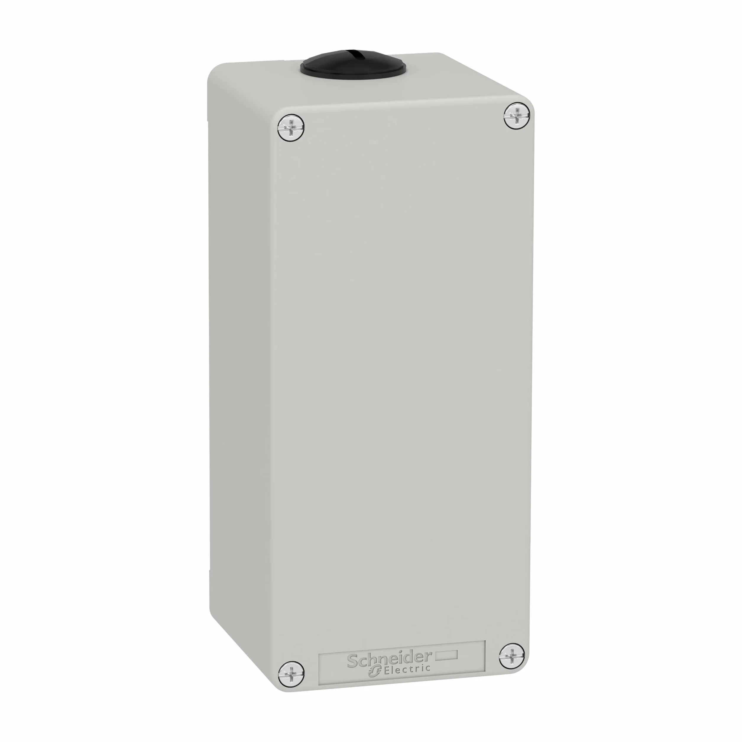 Schneider Electric XAPD34 Pulsantiera in Metallo Grigia M25, Non Forata, UL CSA, 80X175X77