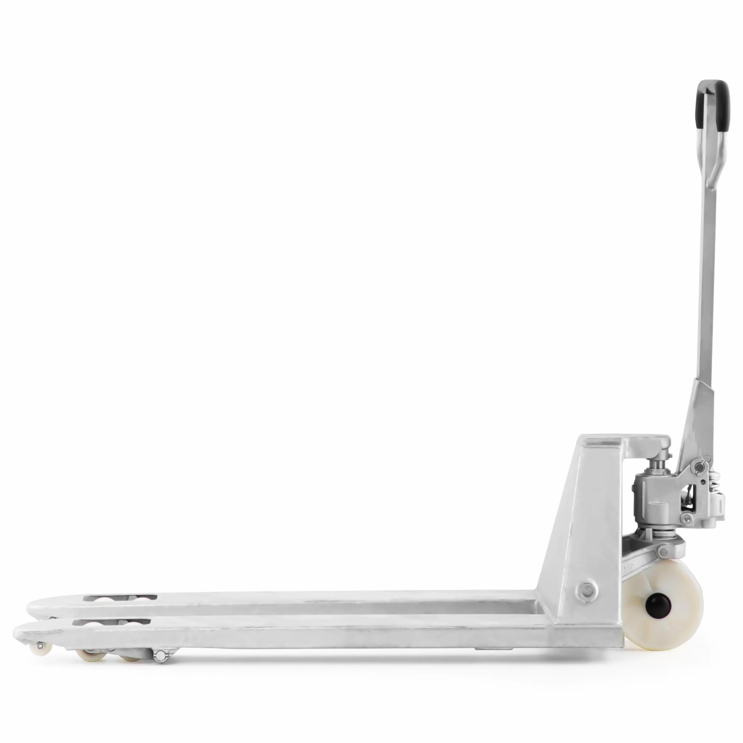 Pallit Transpallet manuale GALVAN | portata 2500 kg | lunghezza delle forche 1150 mm | ruote in nylon | Acciaio zincato