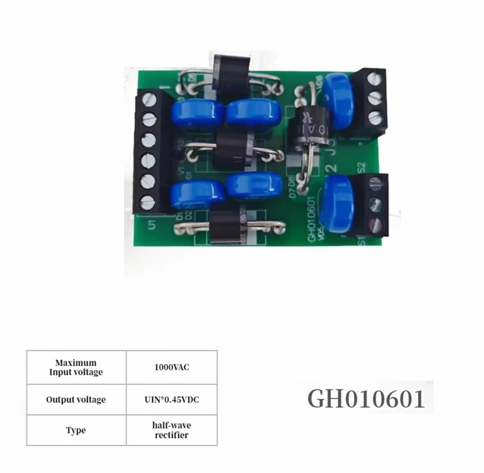 Raddrizzatore freno motore GH010601 Unità/Modulo