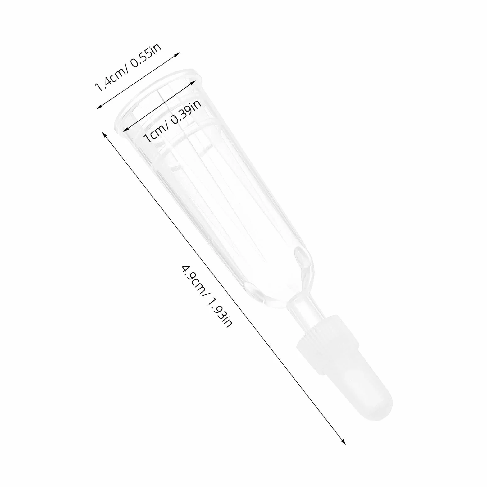 Cappucci Applicatori per Fiale 2ml TPE 6 Pezzi