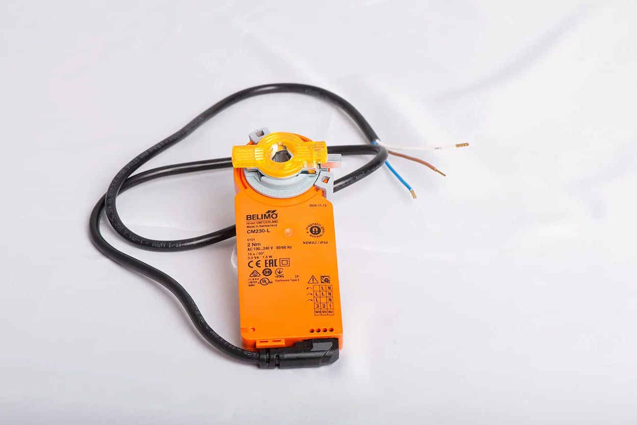 Belimo CM230-L Attuatore Rotativo con Cavo di Collegamento per Serrande di Regolazione Aria - Tensione Nominale AC 230V