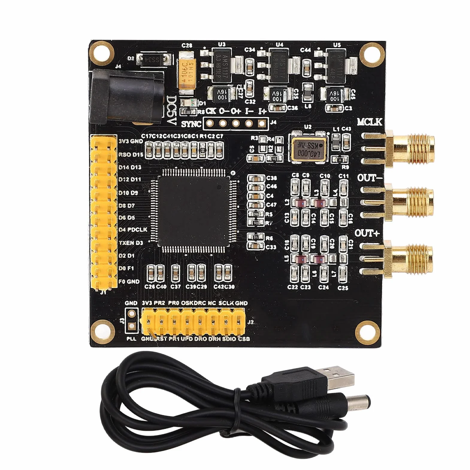DDS AD9910 Signal Generator Module DAC 420MHz Uscita IC Test Equipment