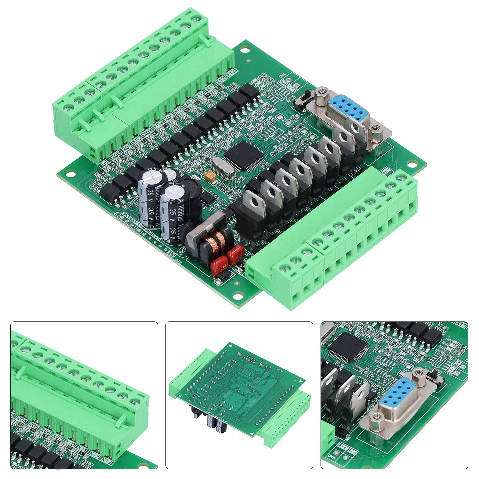 Controller Logico Programmabile automazione industriale computer industriale PLC DC 12V Parte Accessoria Modulo Scheda di Controllo Industriale 2N20MT(With Shell )