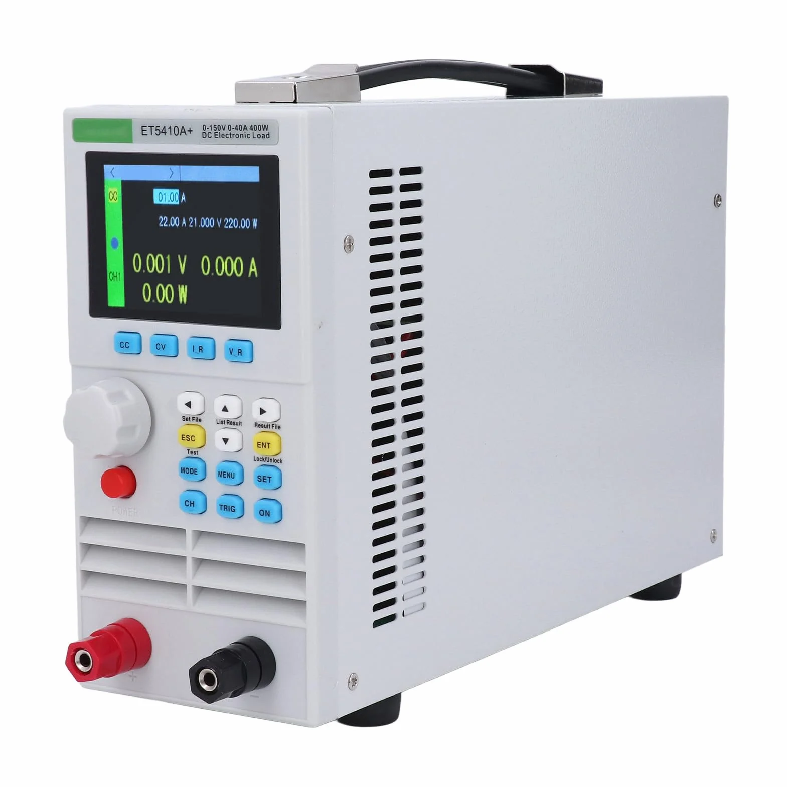 Alimentatore CC ET5410A+ Lega di Alluminio 400 W 0-150 V 0-40 A Alta Precisione Dotato di Porta di Ricarica USB 5 V 2 A per Progetti di Riparazione Elettronica in Laboratorio
