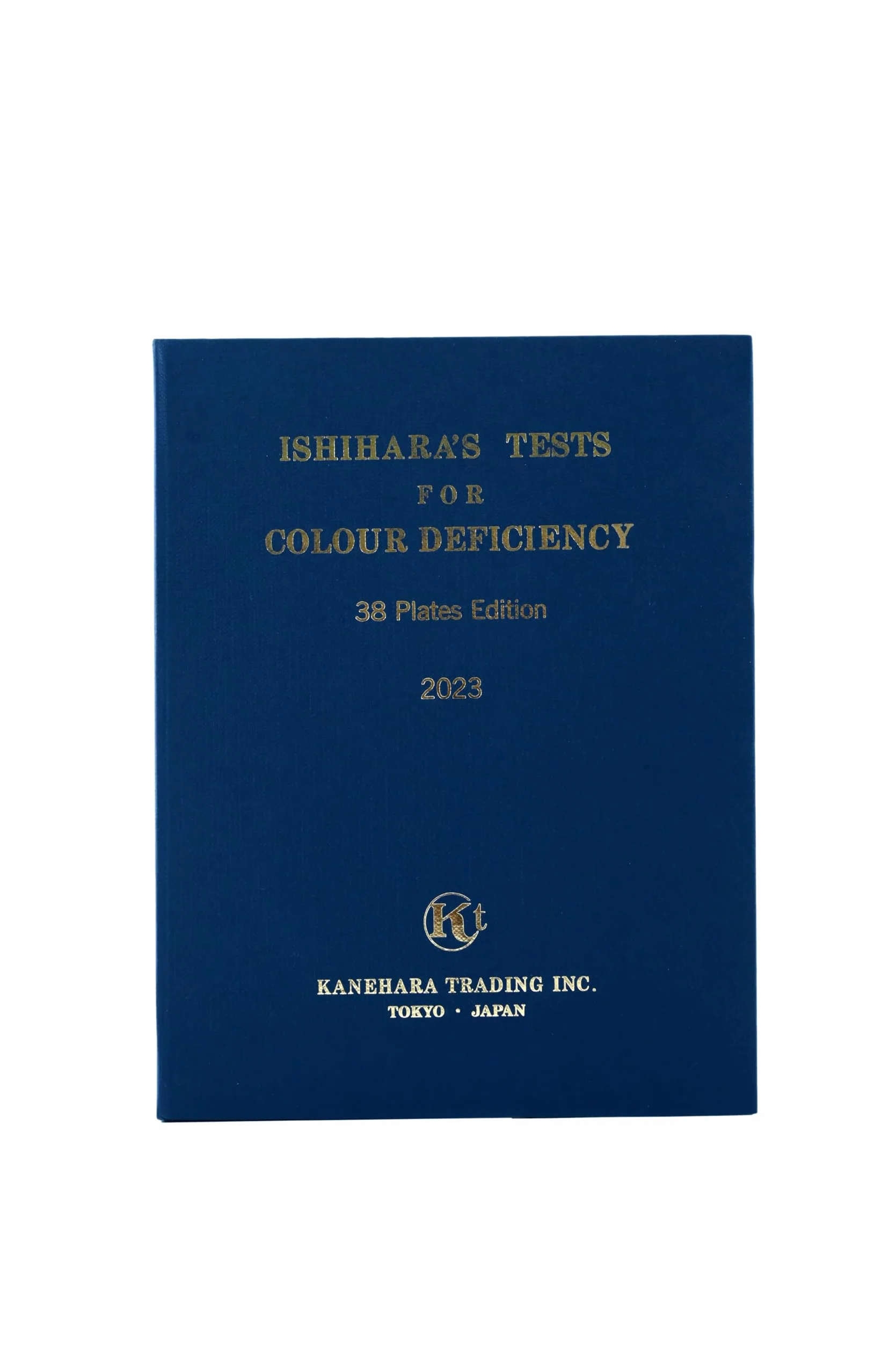 Libro di test per la daltonismo Ishihara, 38 lastre, ultima edizione con manuale utente