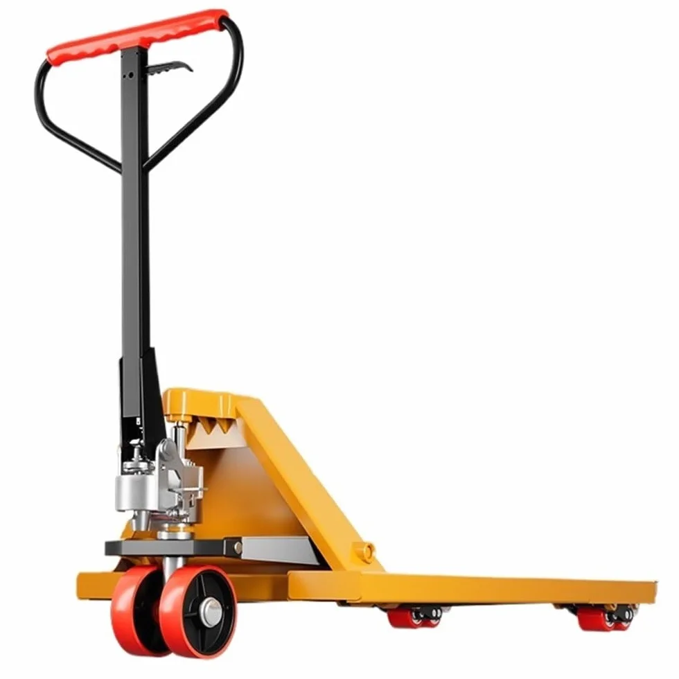 transpallet Sollevatore for pallet manuale da 6600 libbre. Capacità, transpallet Carrelli manuali for servizio standard for stoccaggio e movimentazione in interni per magazzino industriale(68.5cm)