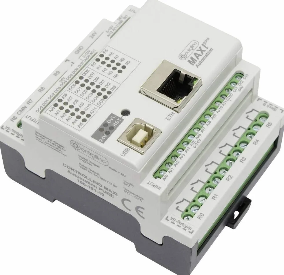 MAXI Automation Pure 100-101-10 - Modulo di controllo SPS, 24 V/DC