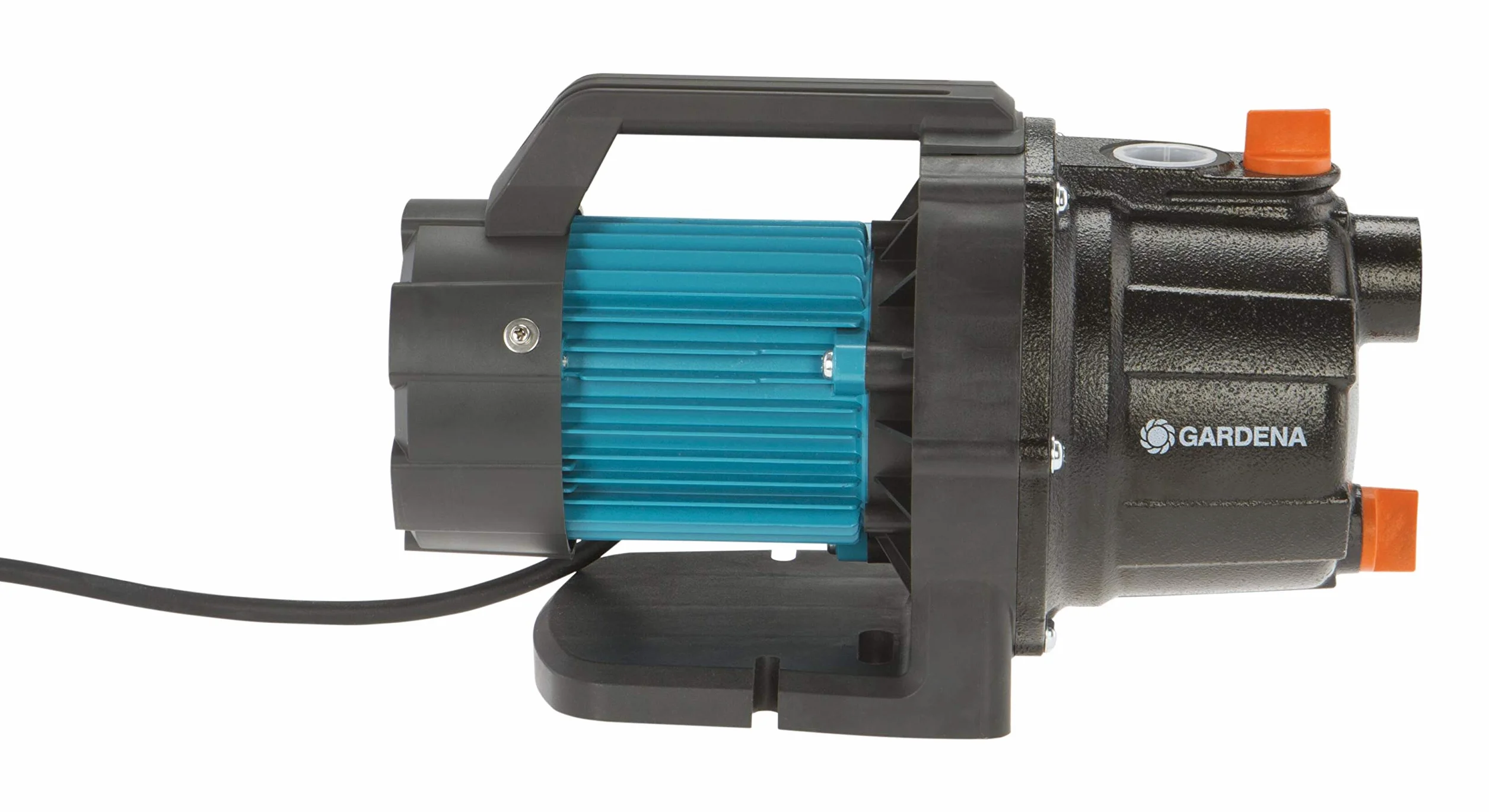 Gardena Pompa da giardino 3700/4 Basic: pompa di irrigazione con portata da 3700 l/h, potenza 800 W, albero in acciaio inox, l’involucro in ghisa, possibile collegamento irrigatore (9014-47)