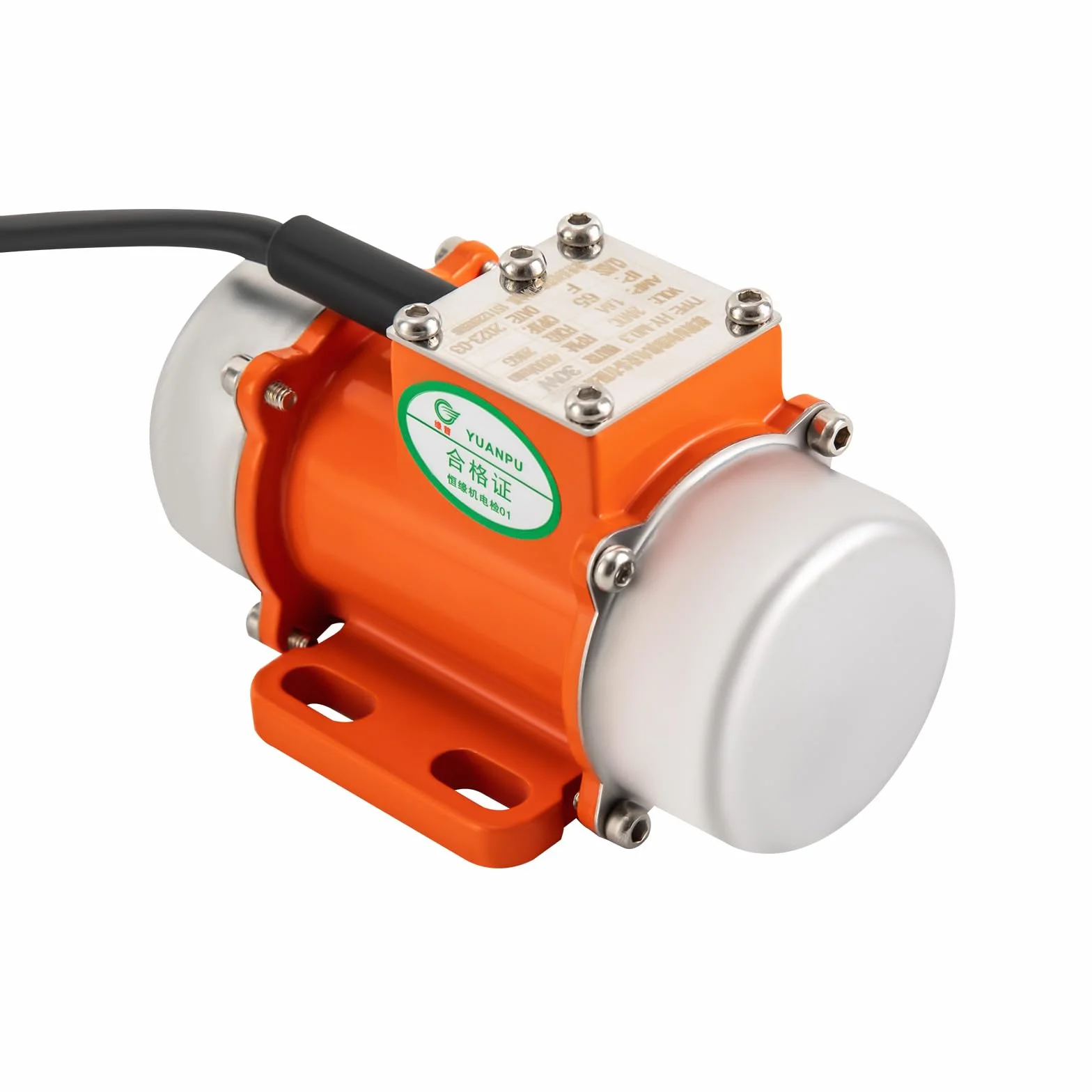 motore a vibrazione trifasincrono, 0-4000 giri/min, motore a vibrazione a 3 fasi, velocità regolabile, 30 W, motore a vibratore asincrono, motore a vibrazione (cablaggio senza spina