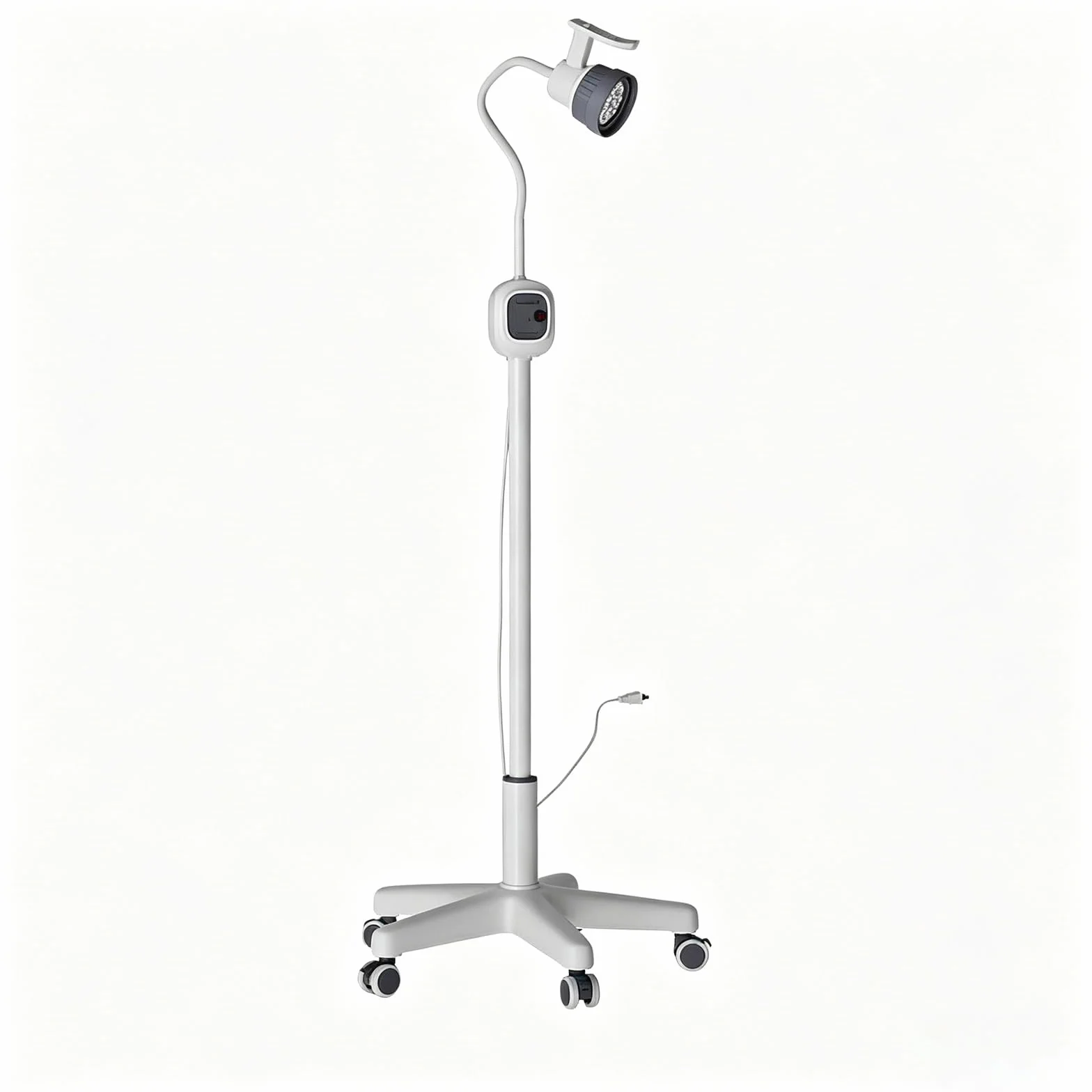 Lampada Per Visita Chirurgica a LED Mobile, Luce Chirurgica con Supporto, Lampada Scialitica Dimmerabile, Chirurgica Lampada, per Ginecologia, Ambulatoriale, Stomatologia