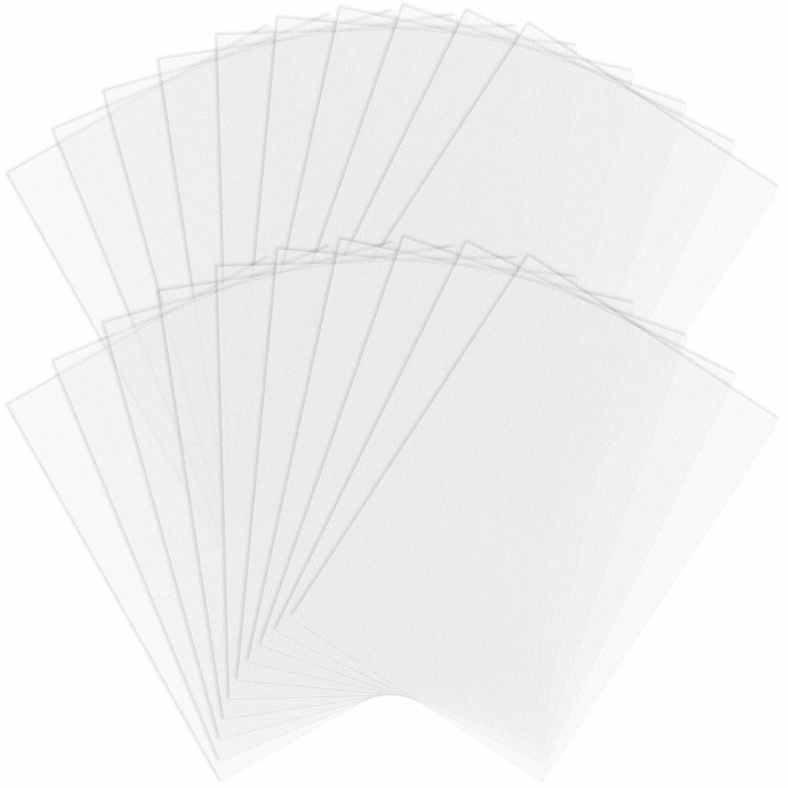 20 pezzi di lastre in PP semitrasparenti opache da 0,3 mm, 21 x 29,7 cm, lastre in plastica A4, lastre in PP, per modellismo, decorazione della casa, bricolage, architettura, progetti fai da te