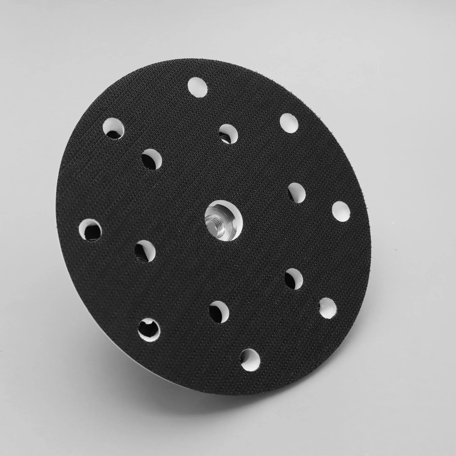 Supporto a gancio e fibbia da 6 pollici 150 mm 15 fori compatibile con Makita BO6050 BO6050J Levigatrici Orbitali Casuali Disco di Lucidatura Pad di Protezione Strumenti Abrasivi