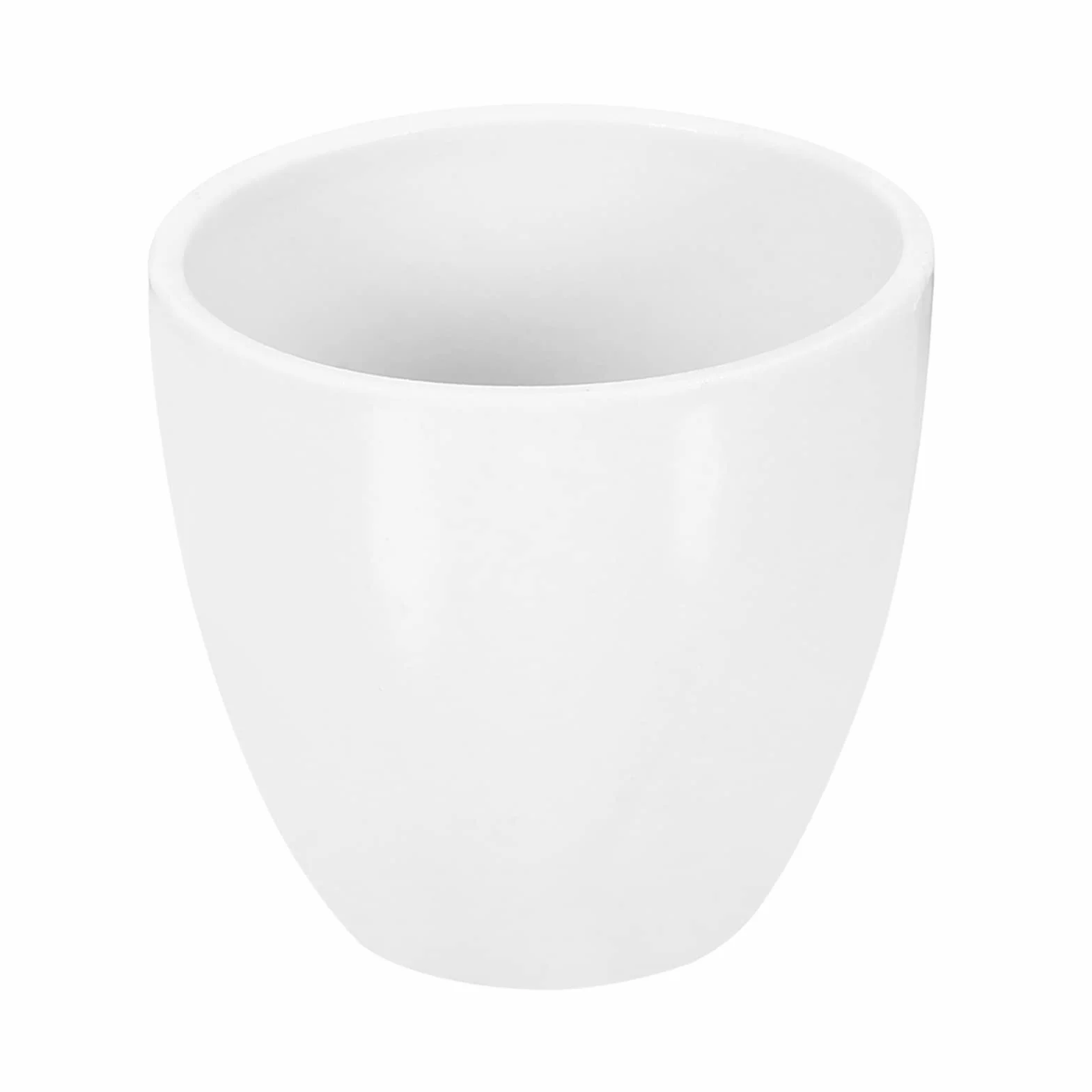 PATIKIL 100ml Crogiolo Porcellana con Coperchio Vaso Ciotola Alta Forma Evaporazione per Laboratorio Aula