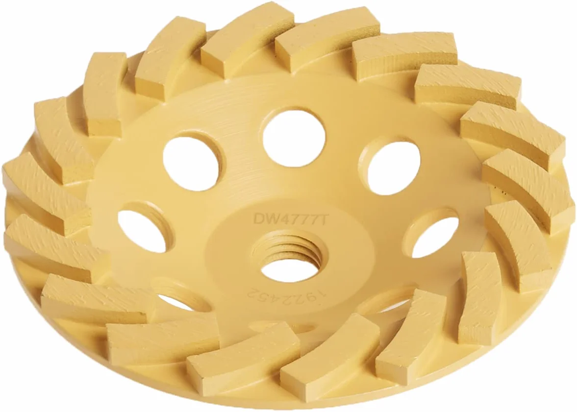 DEWALT DW4777T Ruota a tazza diamantata XP Turbo da 5 pollici
