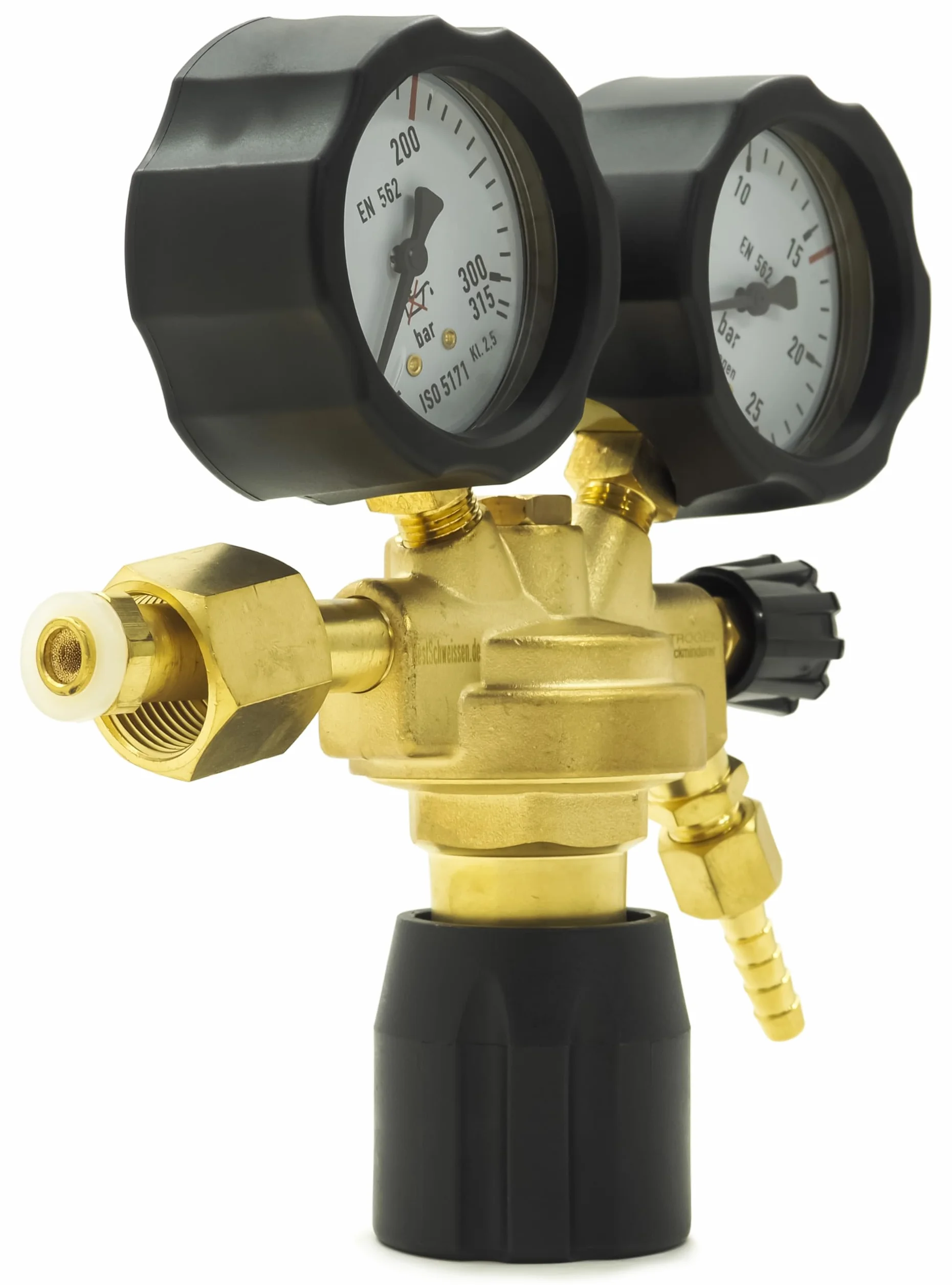 Bombola Gas Azoto Idrogeno 10 Litri 2m3 per Condizionatori Rilevazione Perdite + Riduttore 16 bar