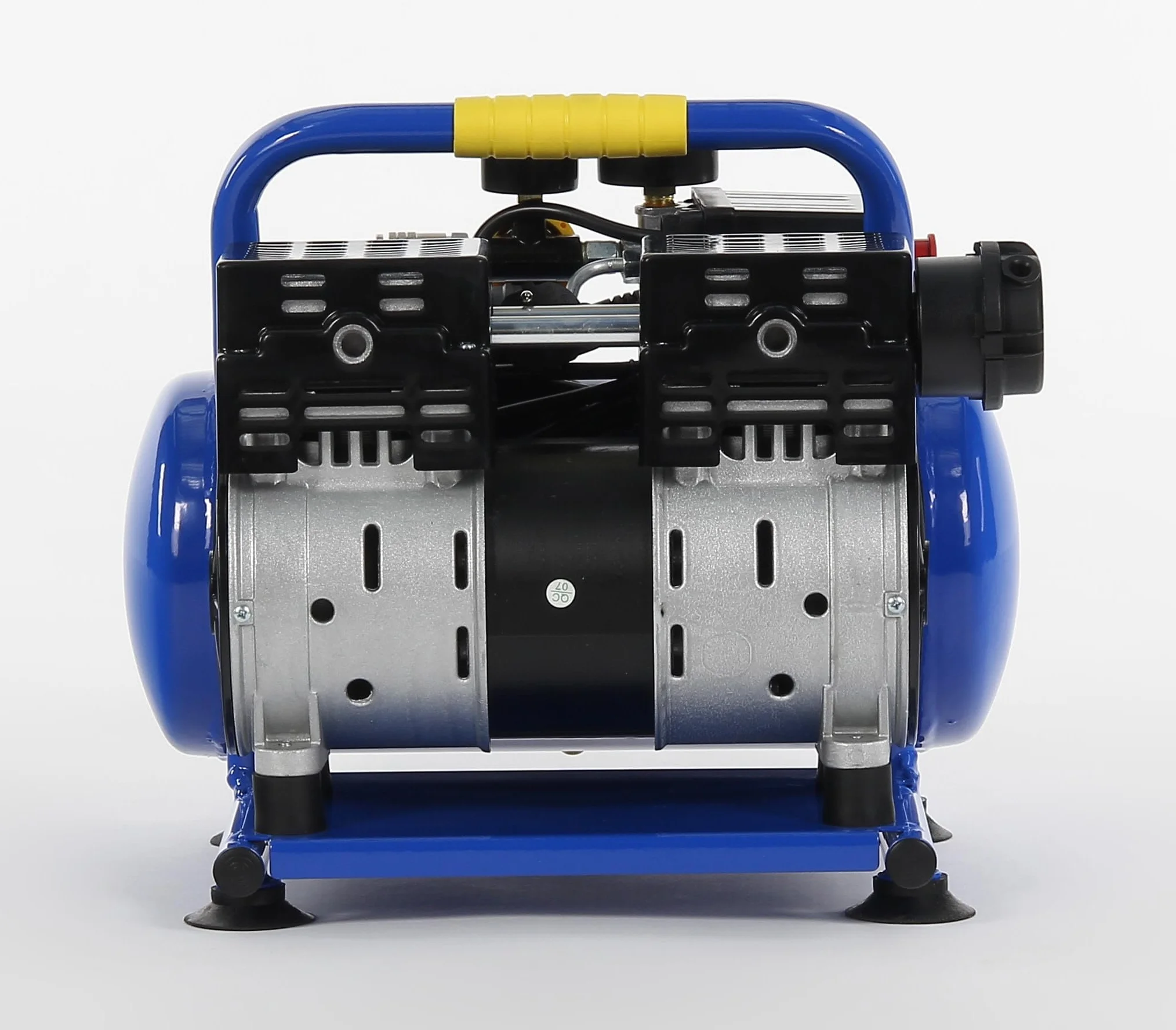 MICHELIN Compressore d'Aria Portatile Silenzioso MX 6/1, Compressore Aria Senza Olio, Pressione Massima 8 Bar, Potenza 1 CV, Serbatoio 6 Litri, Rumorosità 58 dB LpA