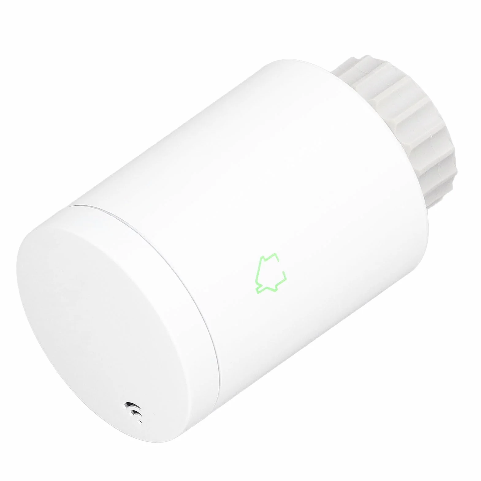 FTVOGUE Valvola Termostatica Intelligente per Radiatore PC Ignifugo Termostato Intelligente per Radiatore M30 X 1,5 Mm WiFi Controllo APP Programmazione Settimanale per Riscaldamento Domestico e