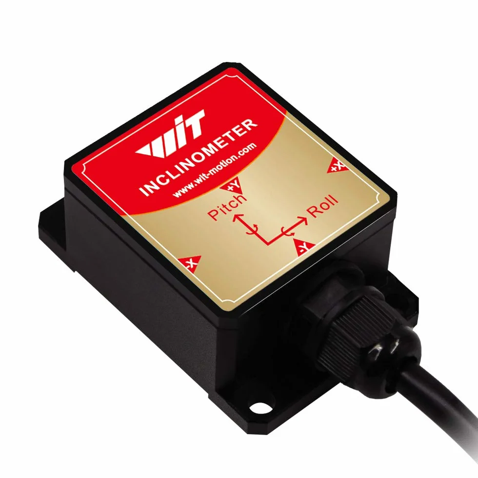 [Accelerometro di industriale+inclinometro] HWT905-TTL MPU-9250 Giroscopio a 9 assi+angolo(precisione XY 0,05°)+bussola digitale, compensazione della temperatura e magnetometro, impermeabile IP67
