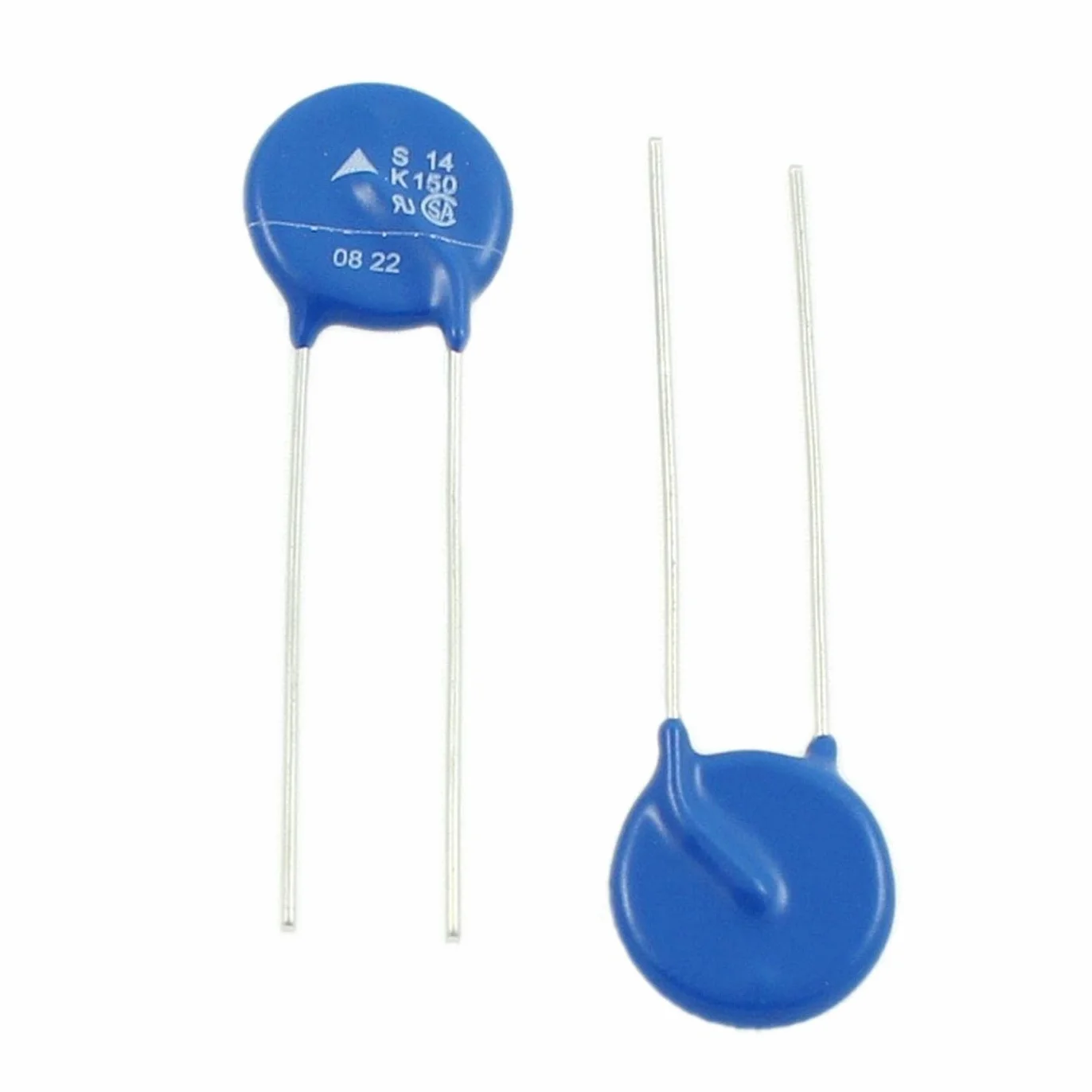 5x Dischi di varistore S14K150 150V 600mW RM7,5 d21x4mm Epcos B72214S0151K101